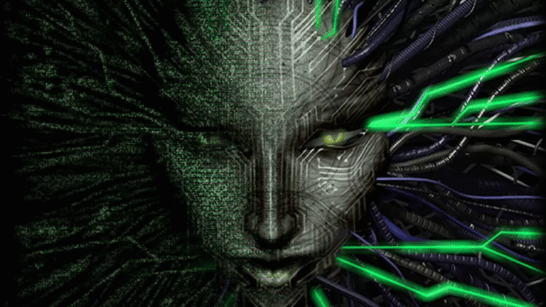 System Shock 2 Remaster - Von Braun και SHODAN σε σκηνή από την remastered έκδοση